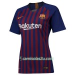 Camisolas de Futebol FC Barcelona Mulher Equipamento Principal 2018/19 Manga Curta